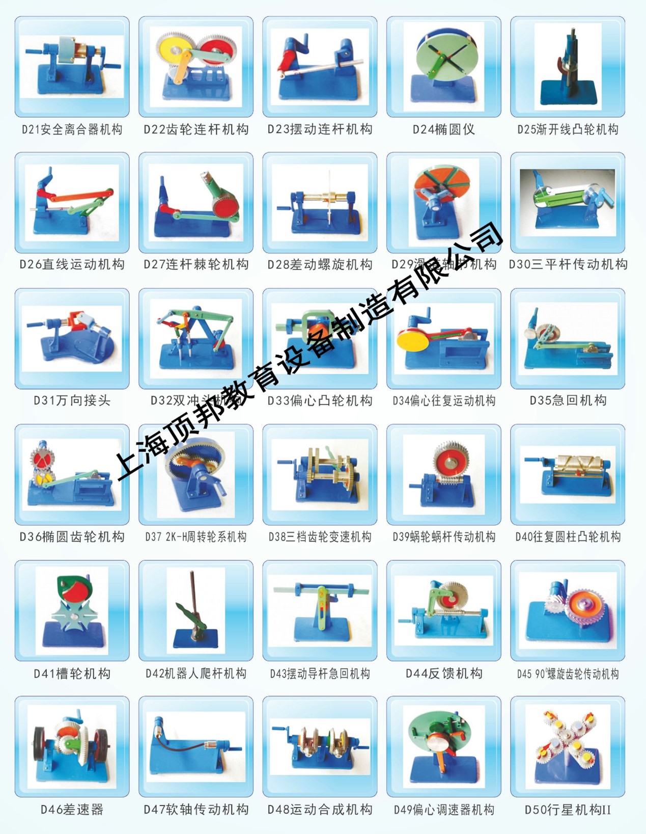 機(jī)構(gòu)運(yùn)動(dòng)簡圖測(cè)繪模型